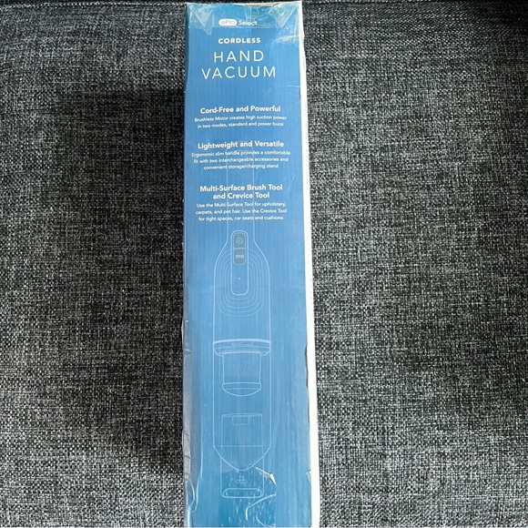 NIB Slim Cordless Handheld Vacuum with Charging Station by ePro Select- Blue - Picture 12 of 16